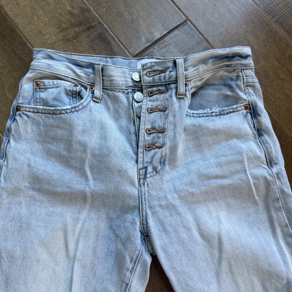 Never Worn! Pistola Charlie High Rise Straight Leg Jean Sz 26 - Picture 5 of 7